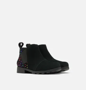 Emelie Kid's Waterproof Chelsea Boot - Black, Irid Stars