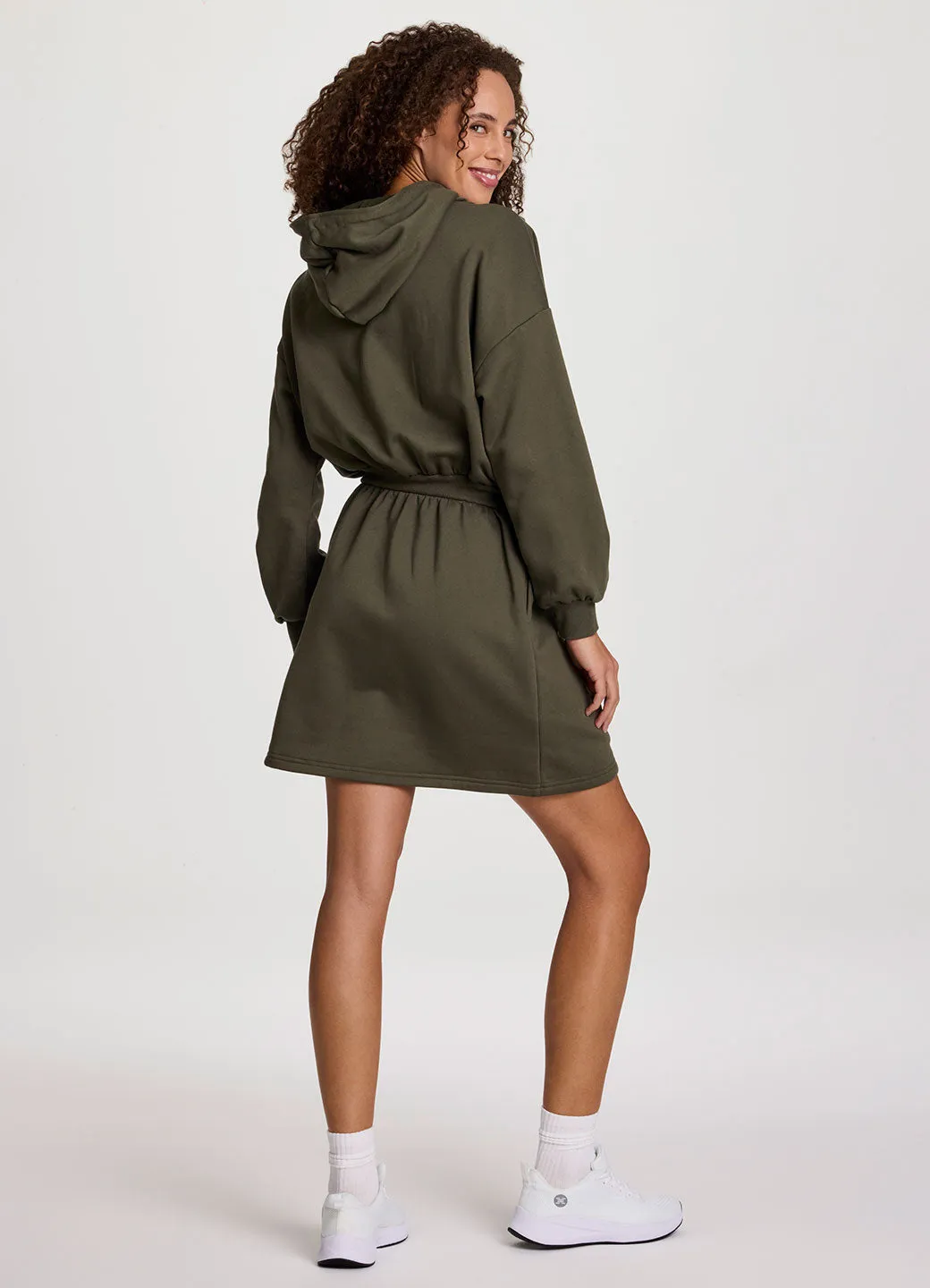 Everyday Fleece Hoodie Dress