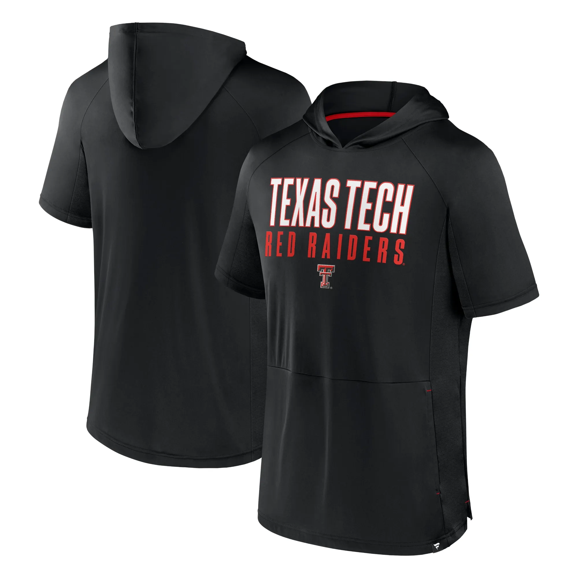 Fanatics  Texas Tech Red Raiders Black Core Read Hoodie T-Shirt