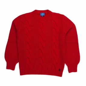 Fay Junior Red Pullover For Girls