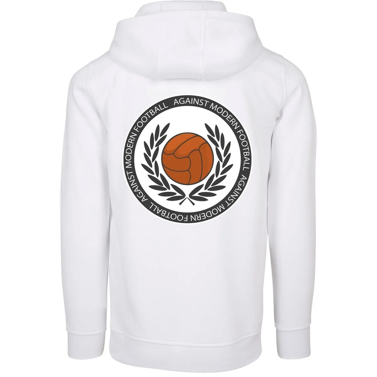 FC Eleven - AGAINST MODERN FOOTBALL Hoodie - White