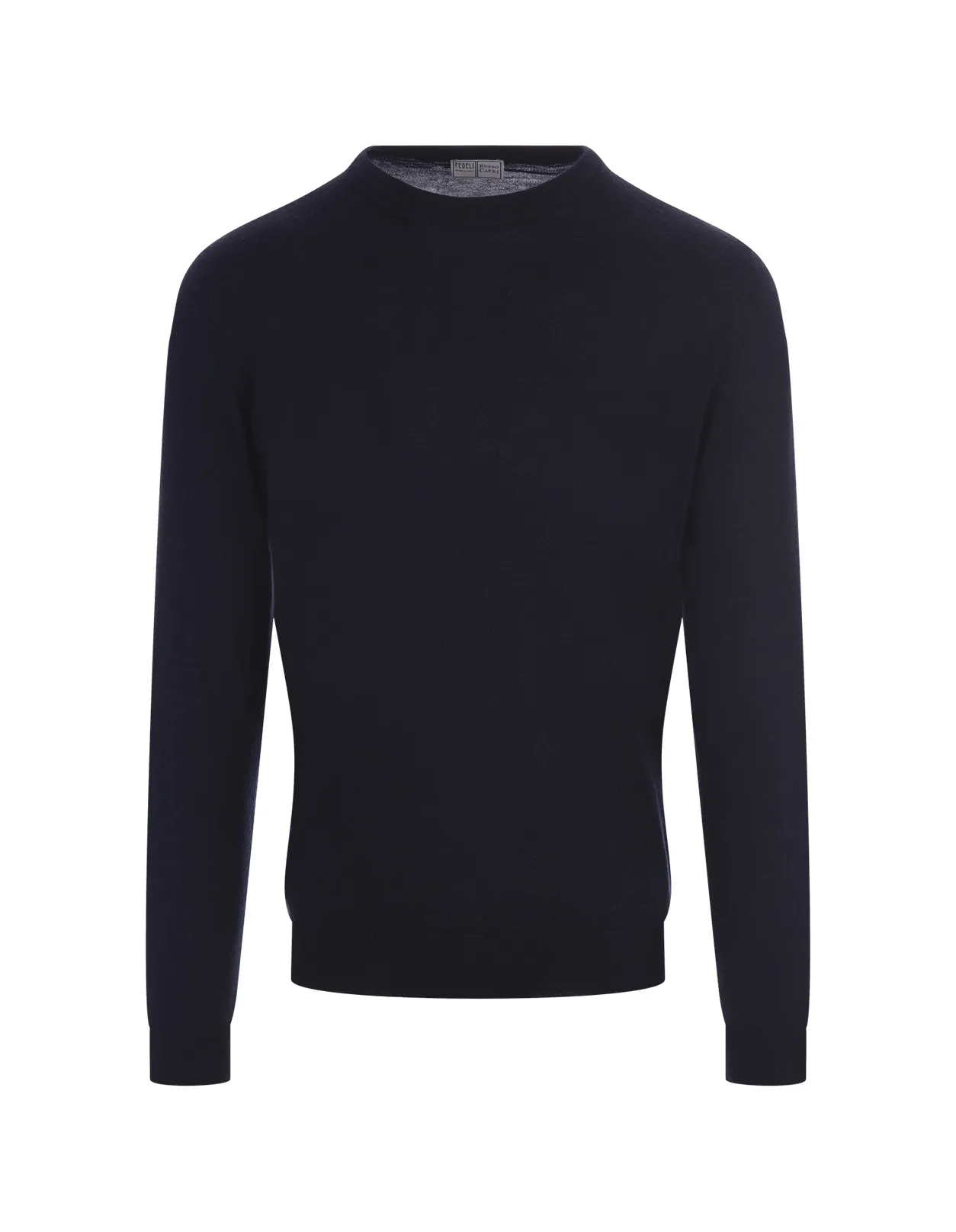 FEDELI Night Blue Cashmere Arg. Millionaire Pullover