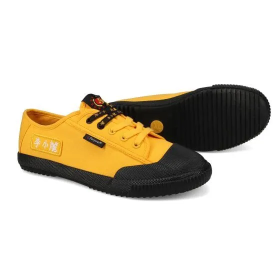 Feiyue x Bruce Lee 1920 Canvas Trainers - Yellow/Black