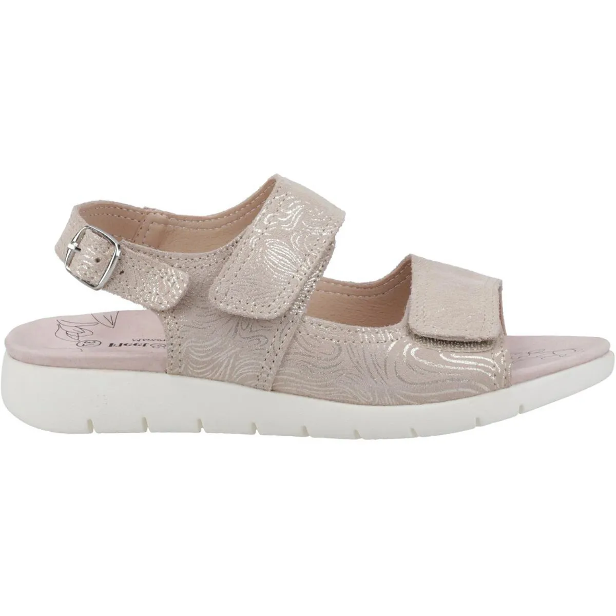 Fleet & Foster Begonia Sandals Taupe