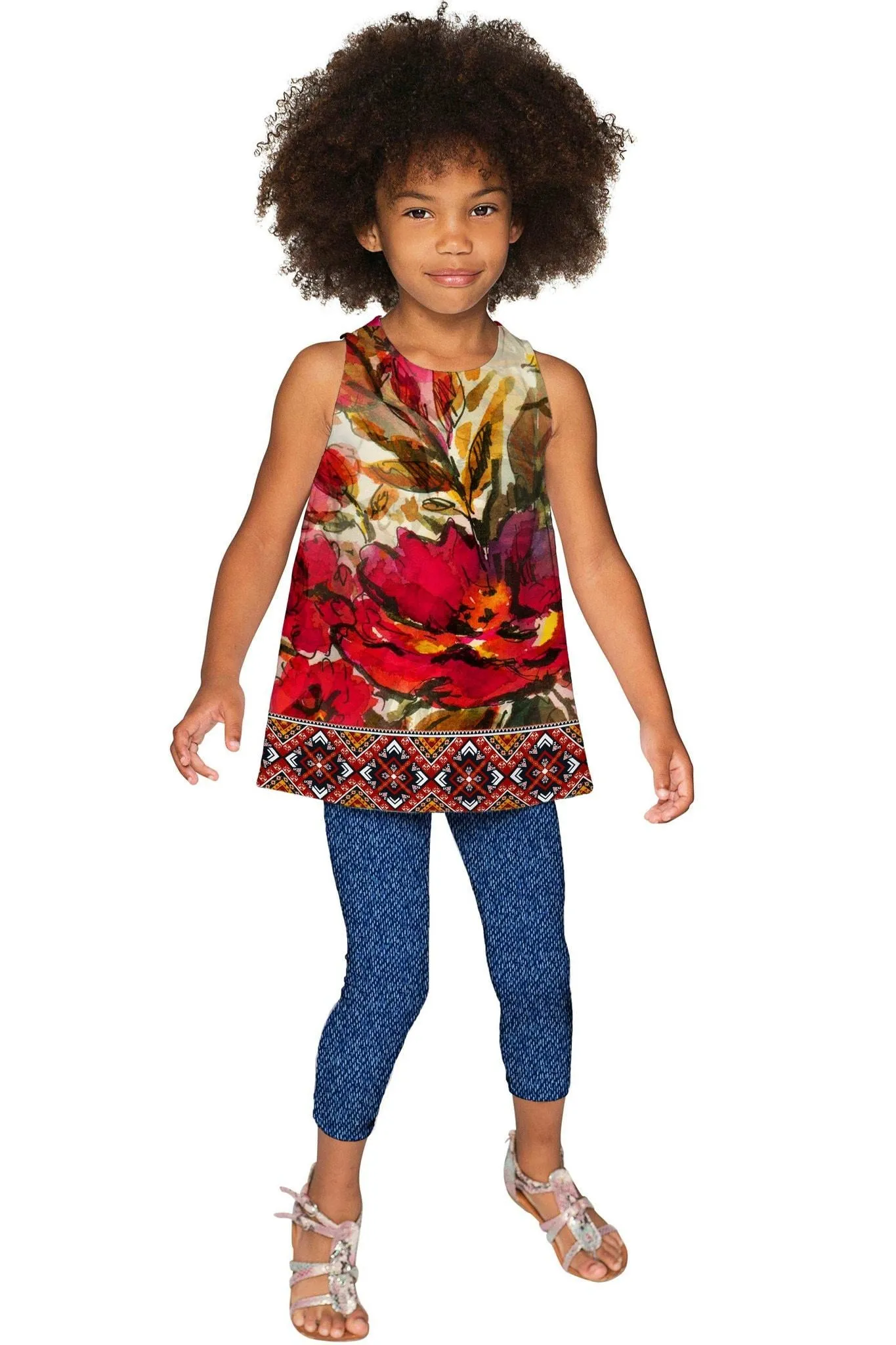 Free Spirit Emily Sleeveless Dressy Top - Mommy & Me