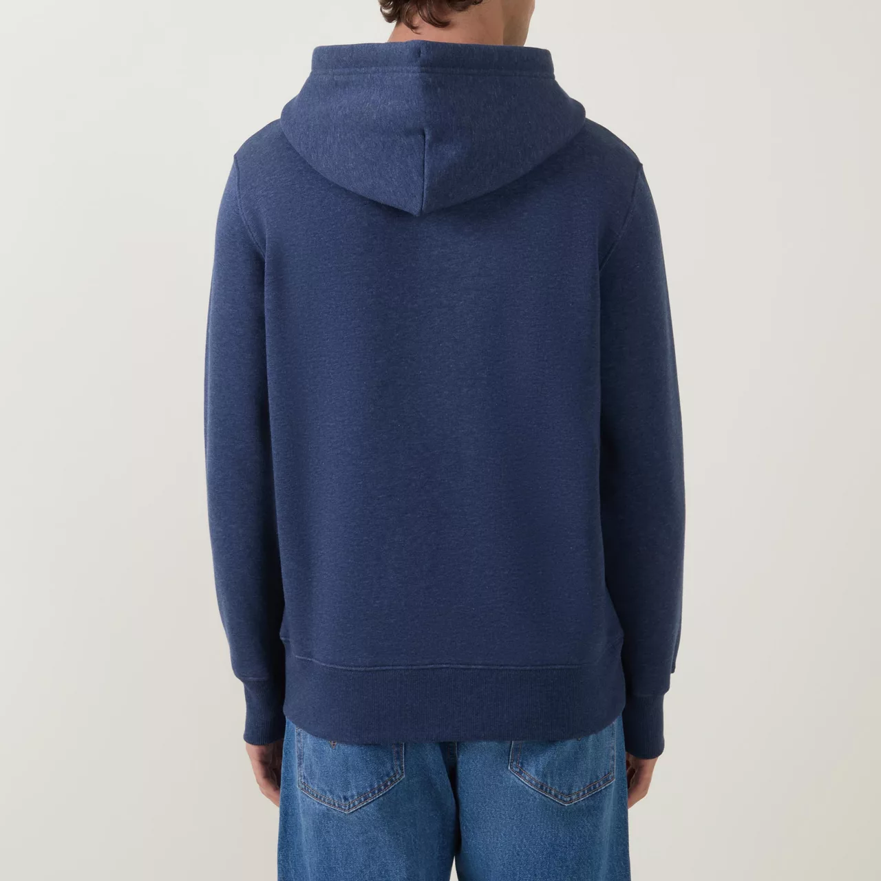 GANT Shield Logo Drawstring Hoodie - Dark Blue