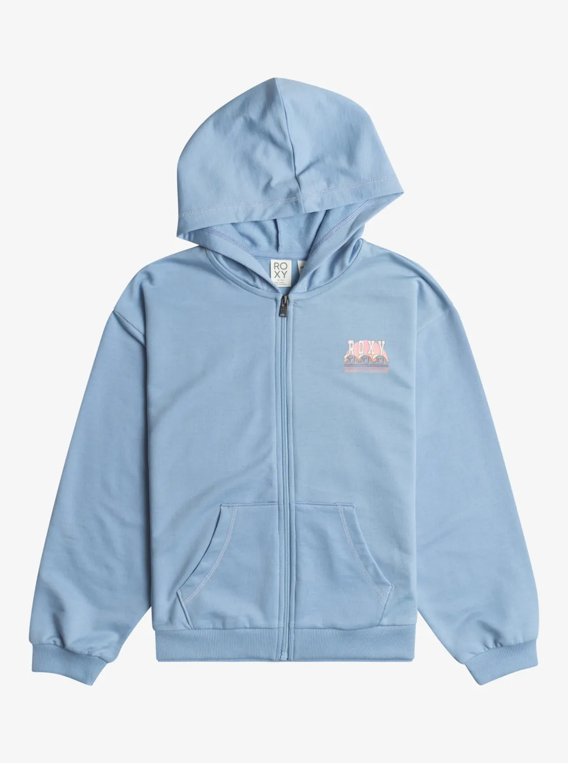 Girls 4-16 Down The Way A Zip Hoodie - Bel Air Blue