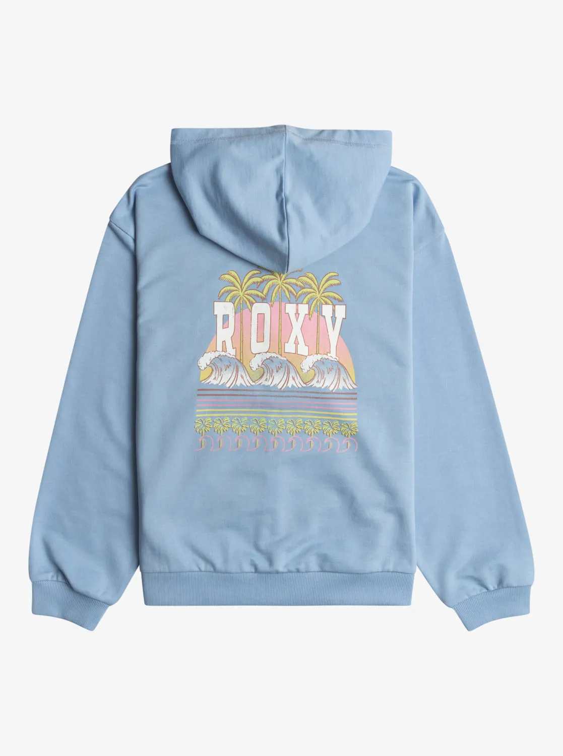 Girls 4-16 Down The Way A Zip Hoodie - Bel Air Blue