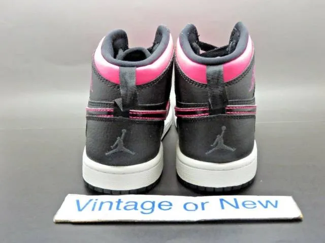 Girls nike air jordan i 1 retro high black hyper pink white gp 2017 sz 2y