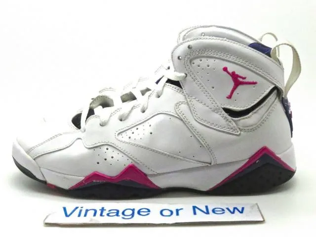 Girls nike air jordan vii 7 fireberry retro gs 2012 sz 7y