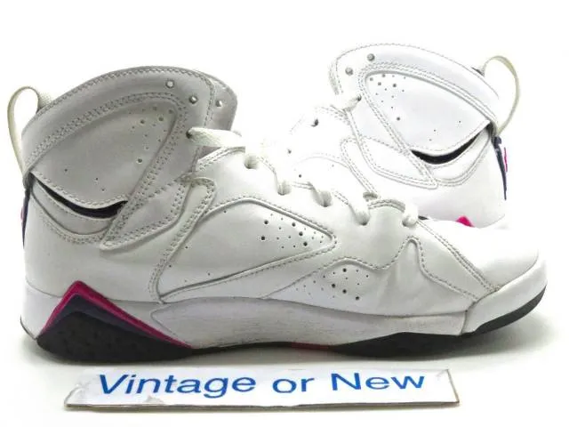 Girls nike air jordan vii 7 fireberry retro gs 2012 sz 7y