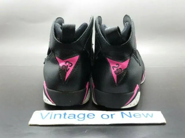 Girls nike air jordan vii 7 hyper pink retro 2017 gp preschool 442961-018 sz 2y