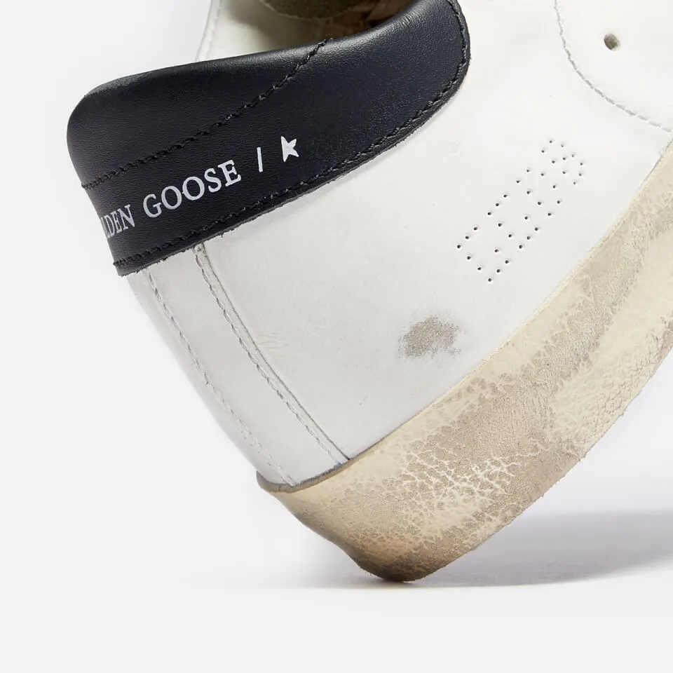 Golden Goose Superstar Leather and Suede Trainers - UK 7 | Coggles