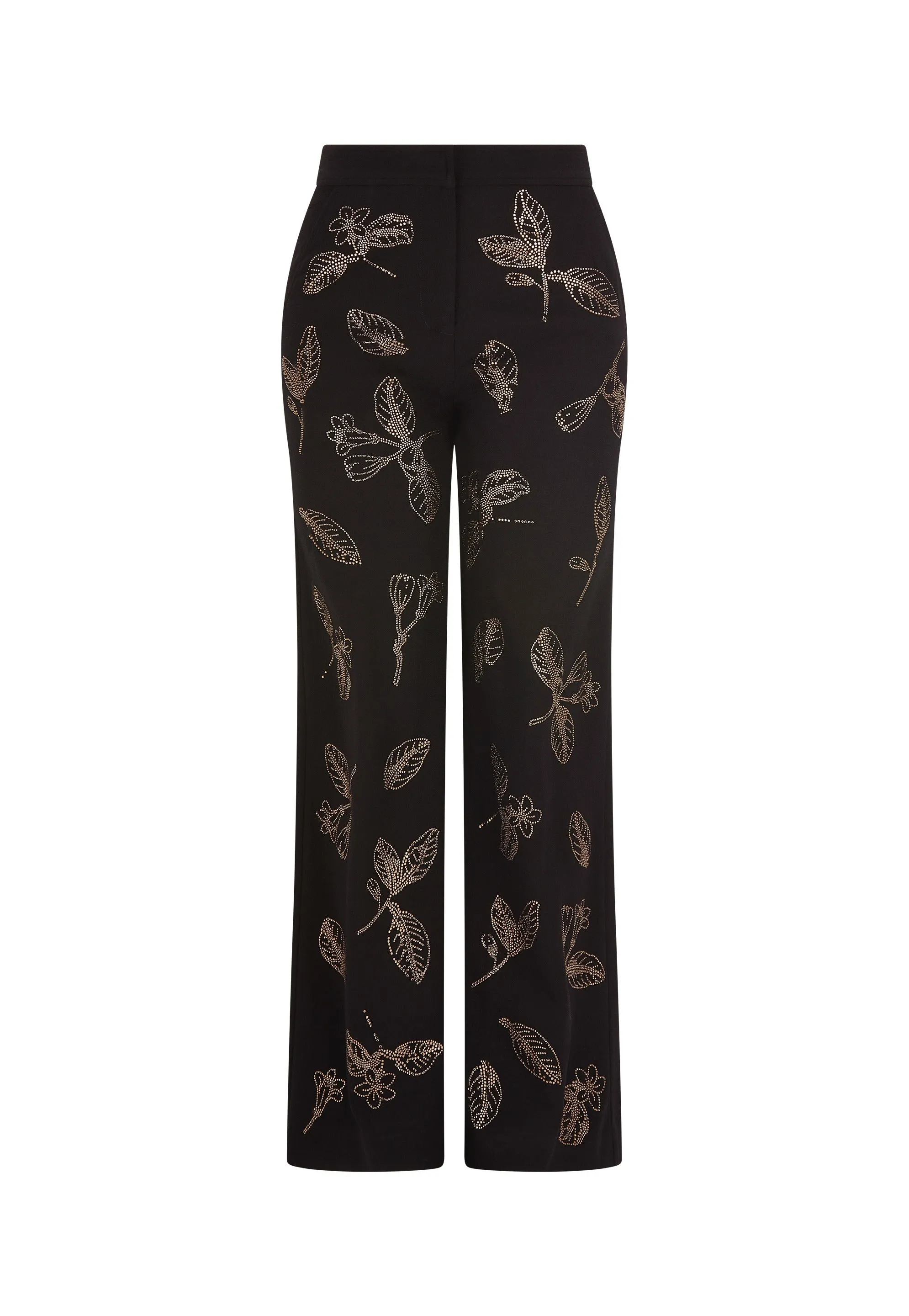 'GOLDEN LEAVES' WIDE LEG PANTS