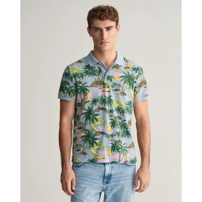 HAWAII PRINT SS POLO