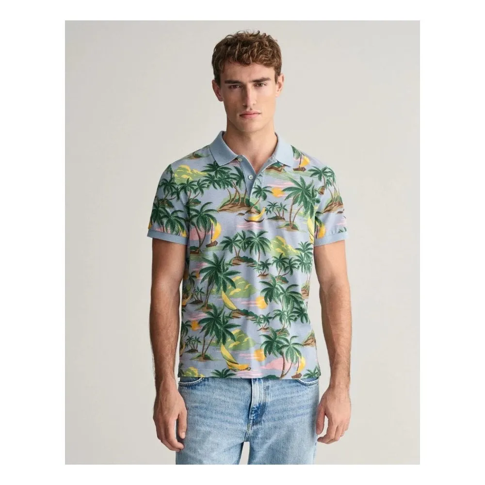 HAWAII PRINT SS POLO