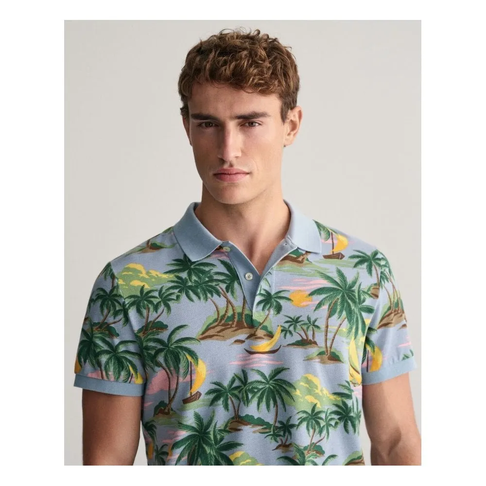 HAWAII PRINT SS POLO