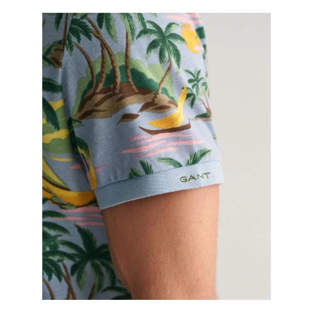 HAWAII PRINT SS POLO