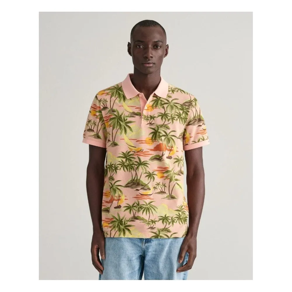 HAWAII PRINT SS POLO