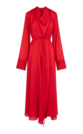 Heirlome Silk-Georgette Wrap Dress