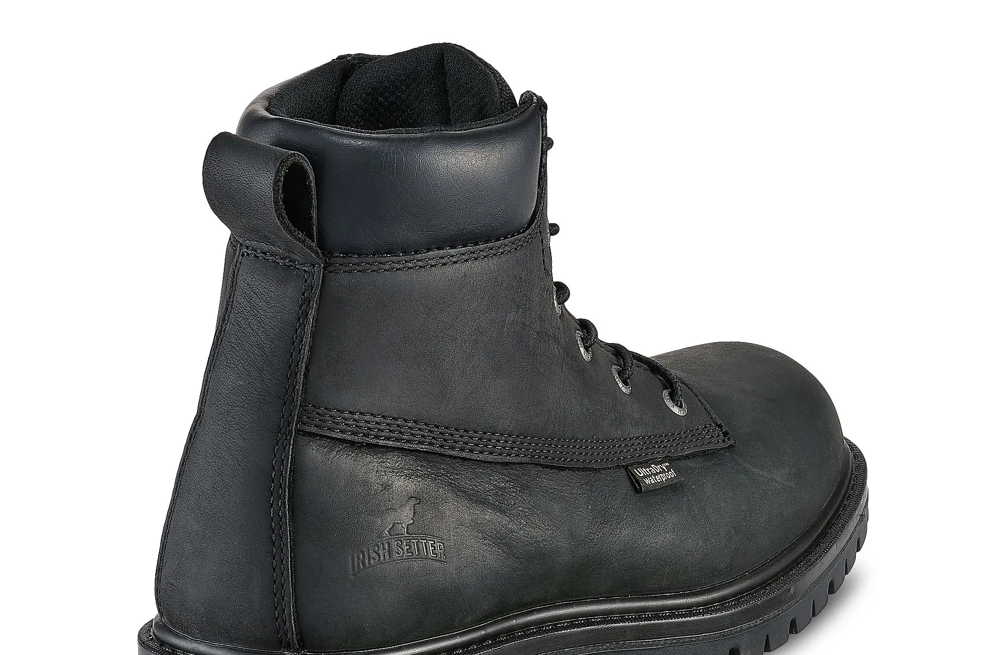 Hopkins  Men's 6-inch Waterproof Leather Soft Toe Boot