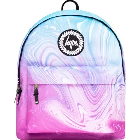 Hype Marble Crest Backpack - Teal/Purple