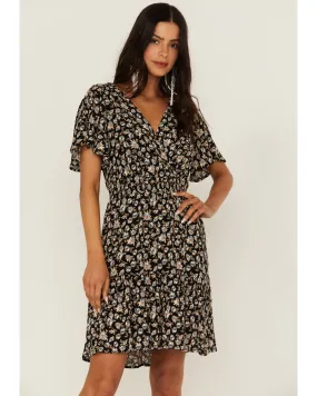 Idyllwind Women's Aberdeen Road Floral Wrap Dress