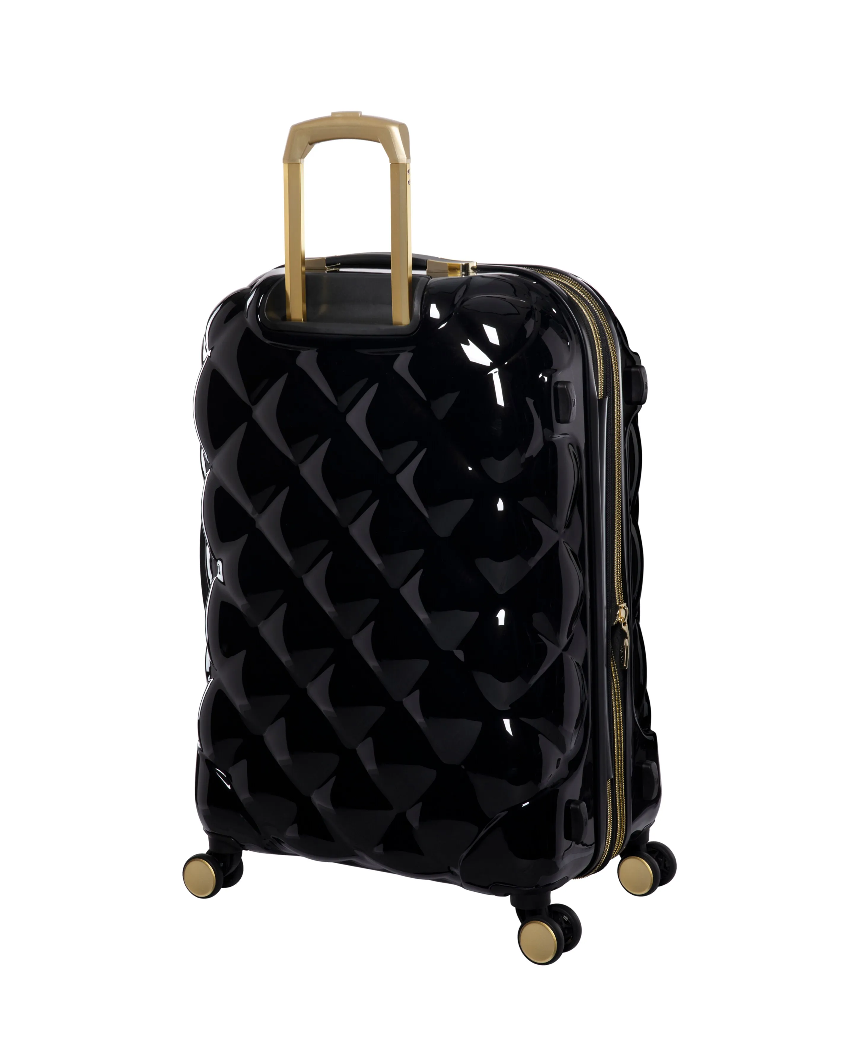 IT Luggage St Tropez Trois Black 3pc Suitcase Set with TSA Lock | Simply Be