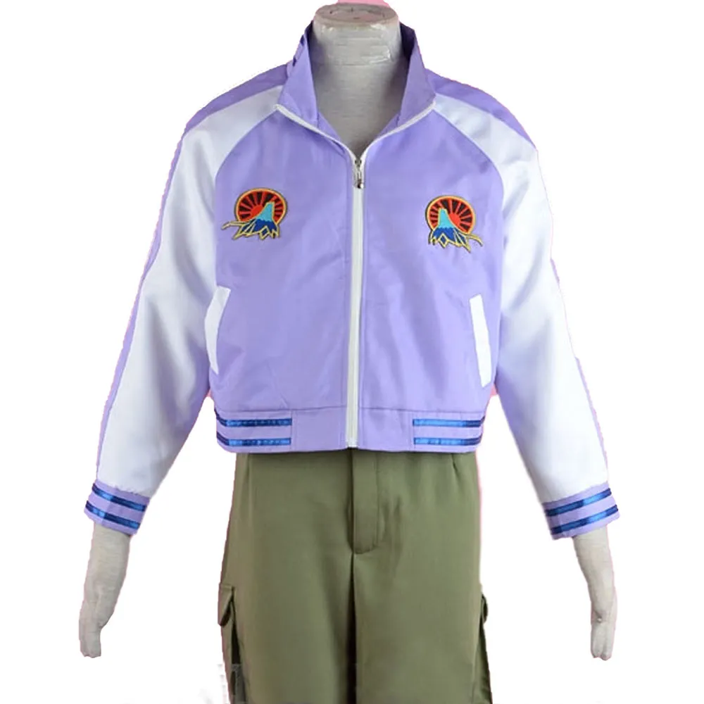 Ivan Karelin Tiger and Bunny Purple and White Jacket