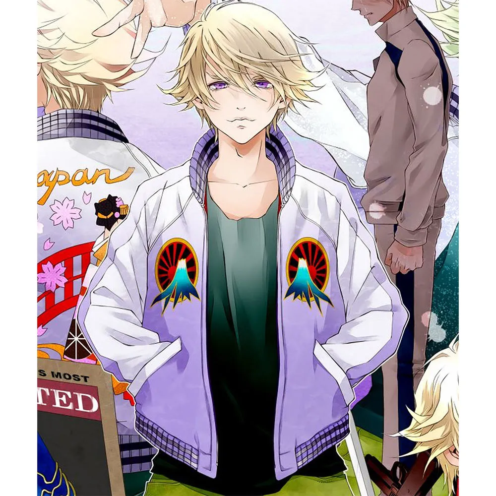 Ivan Karelin Tiger and Bunny Purple and White Jacket