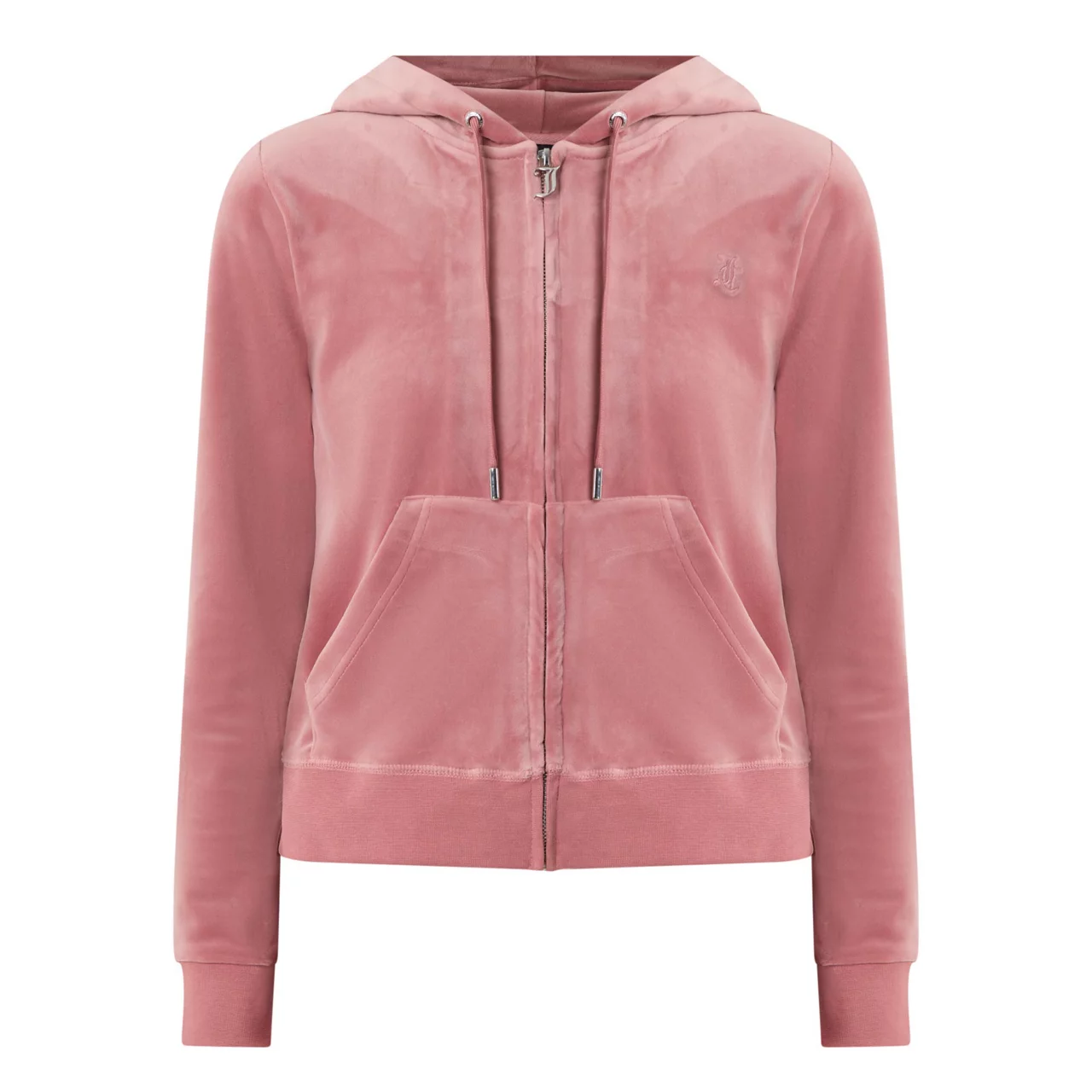 JUICY COUTURE Robertson Classic Logo Drawstring Hoodie - Red