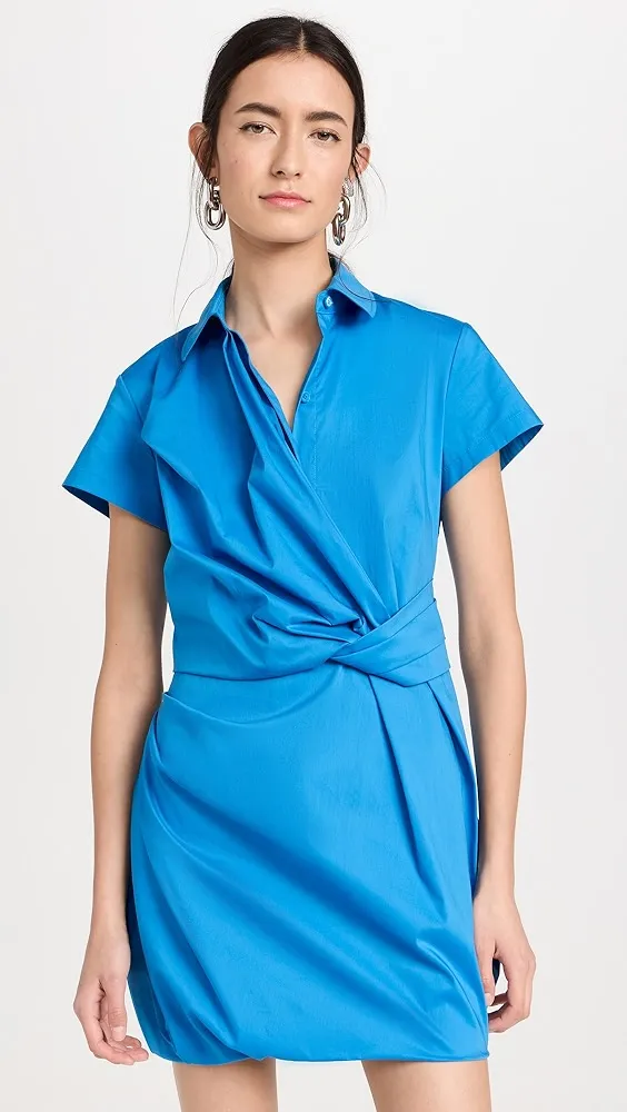 Juun. J   Twisted Wrap Dress 