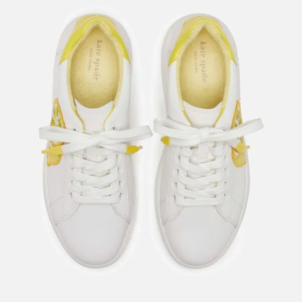 Kate Spade New York Women's Lift Leather Trainers