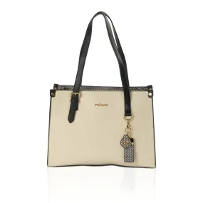 KATHLEEN TOTE- BEIGE