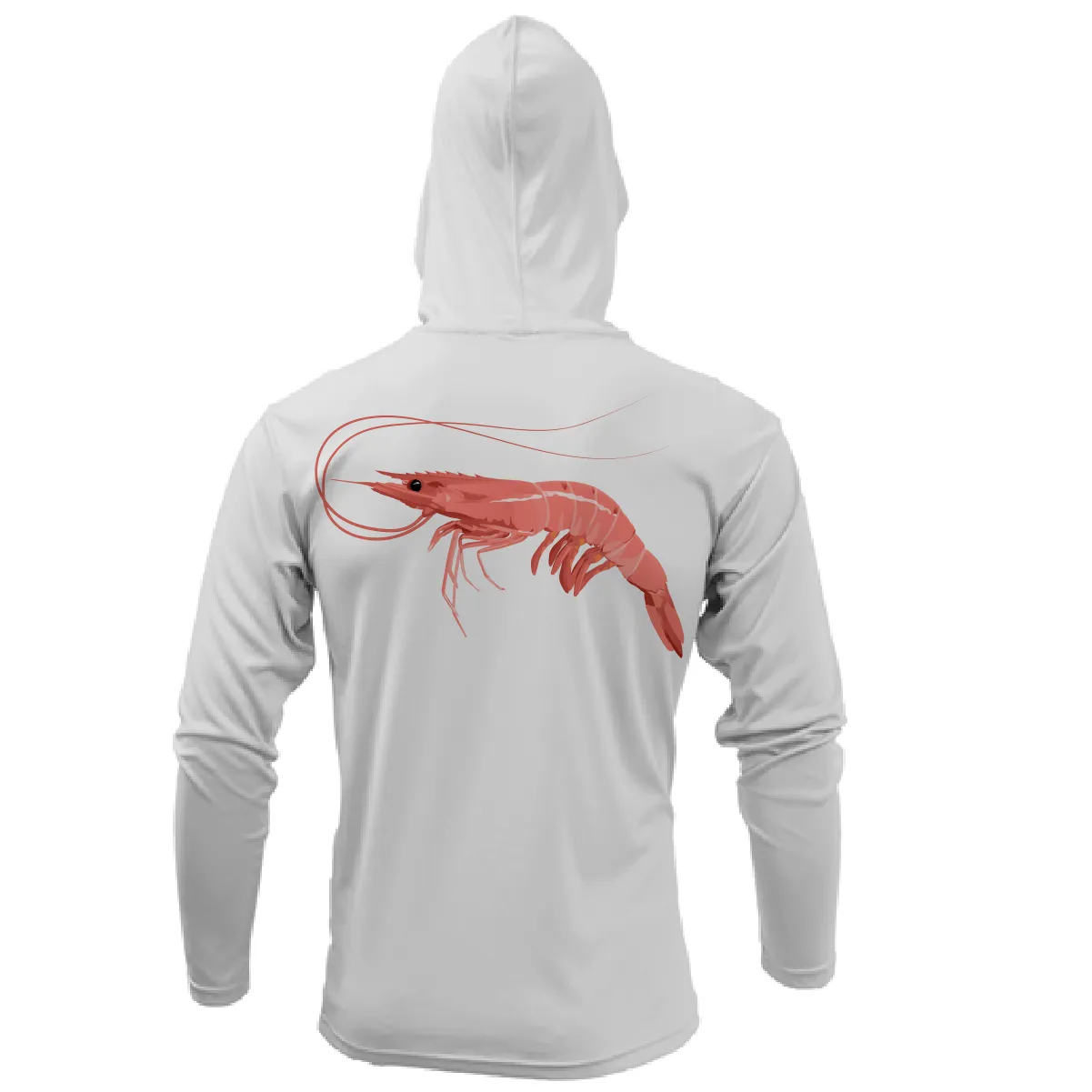 Key West, FL Jumbo Shrimp Long Sleeve UPF 50+ Dry-Fit Hoodie