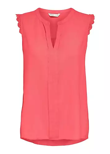 Kimmi V-Neck Sleeveless Top by Only | Look Again