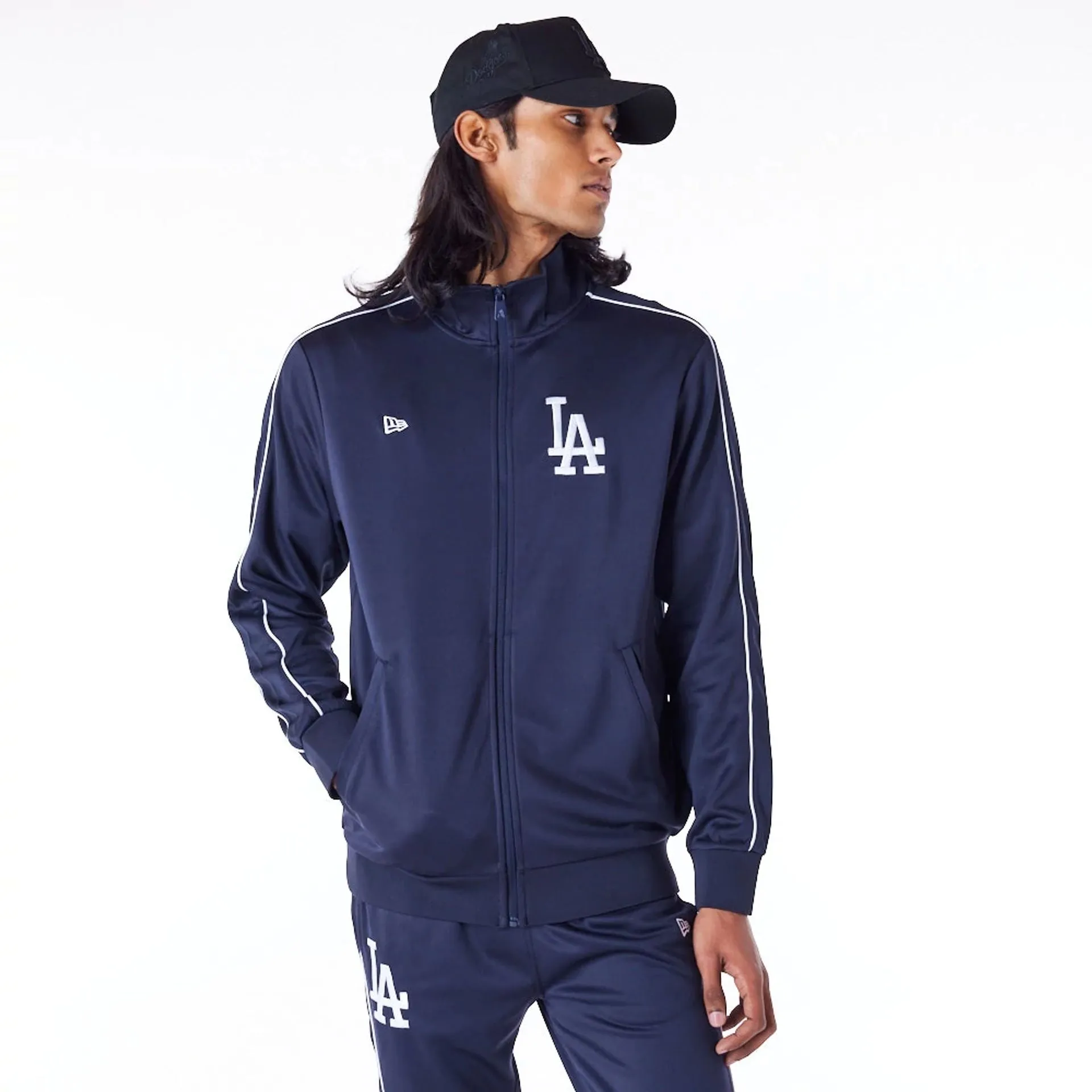 LA Dodgers MLB Track Top Dark Blue Track Jacket