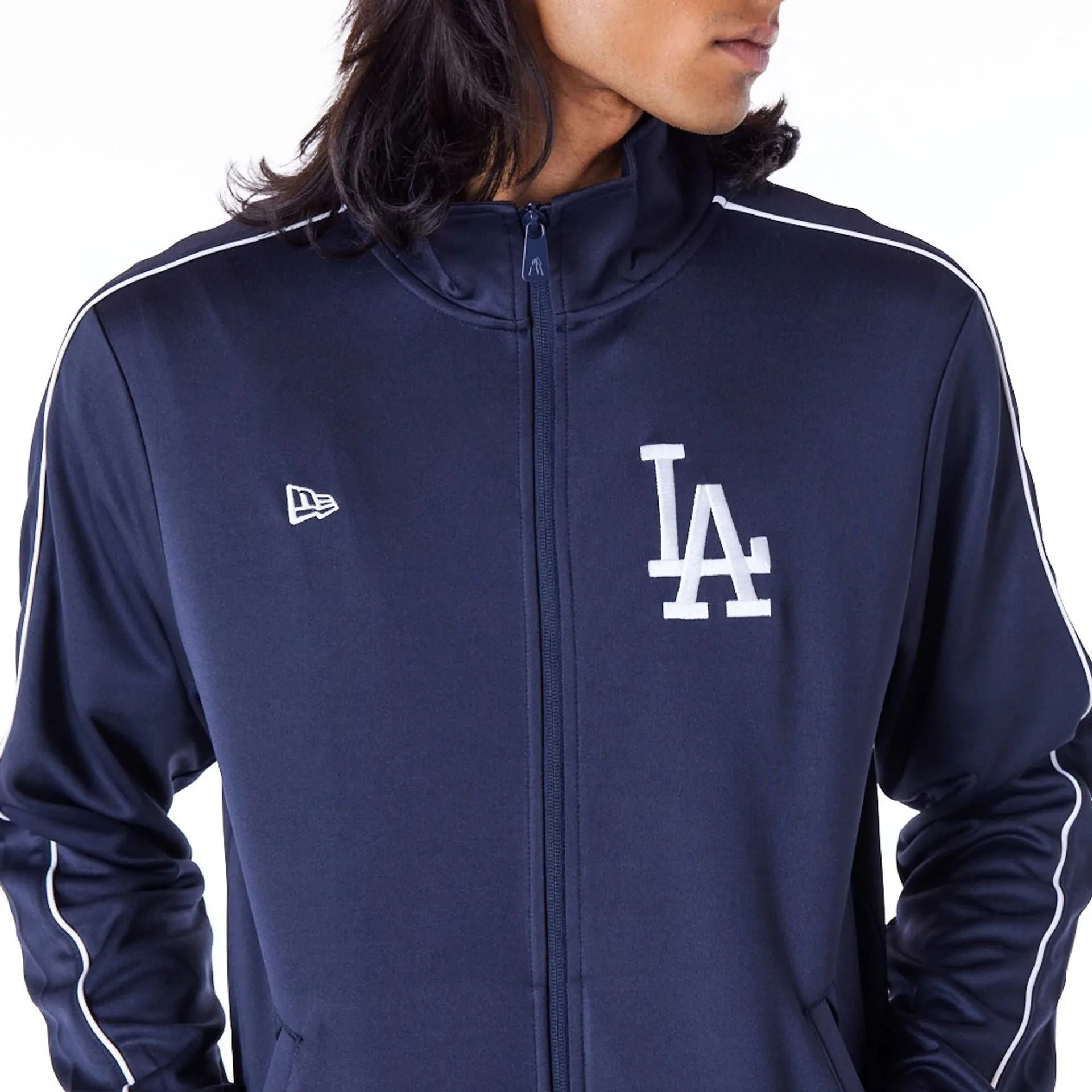 LA Dodgers MLB Track Top Dark Blue Track Jacket