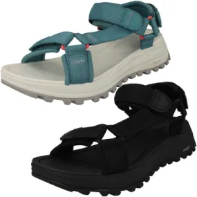 Ladies Clarks Mimic Grip Soled Strappy Walking Sandals - ATL Trek Sport