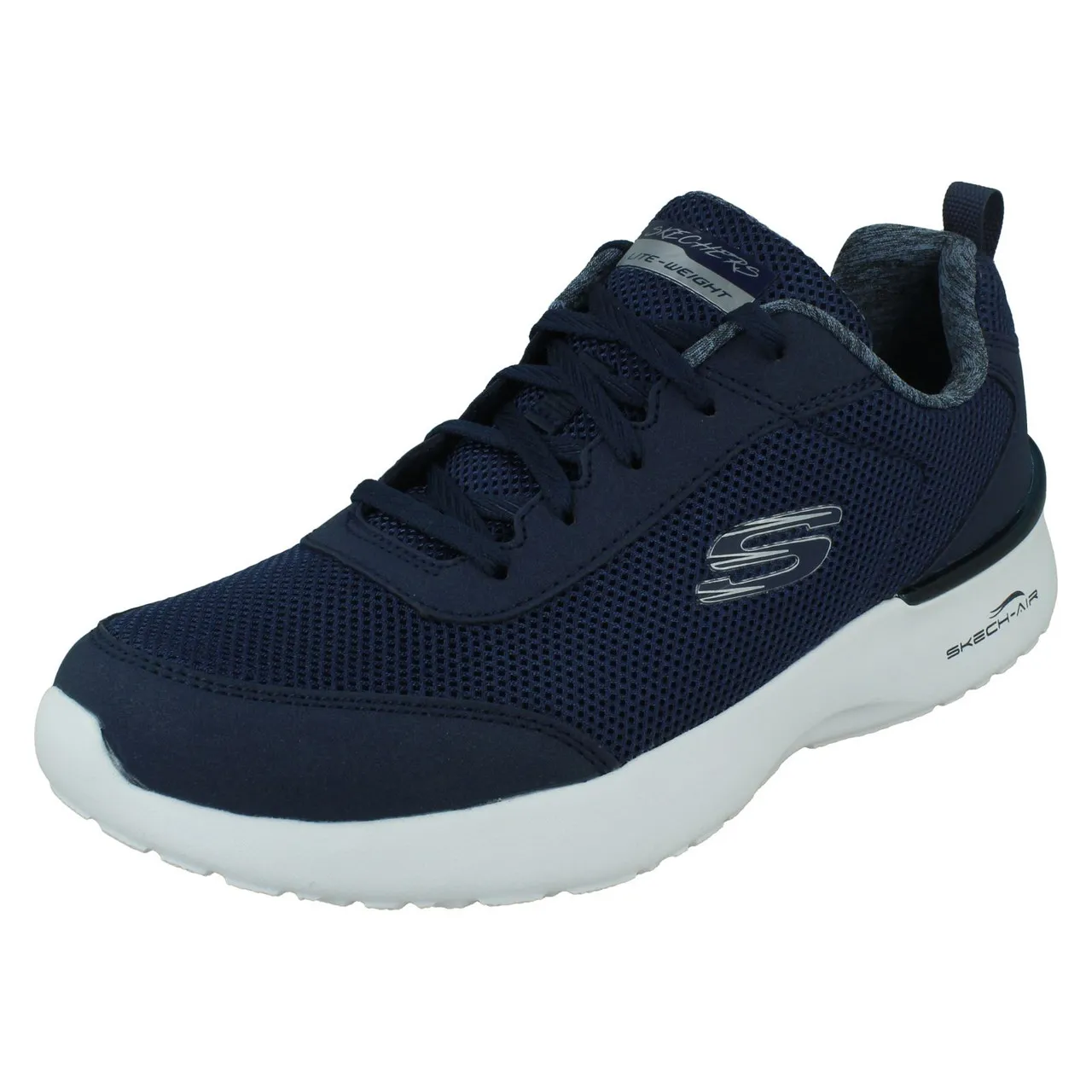 Ladies Skech-Air Dynamight Memory Foam Trainers - Fast Brake