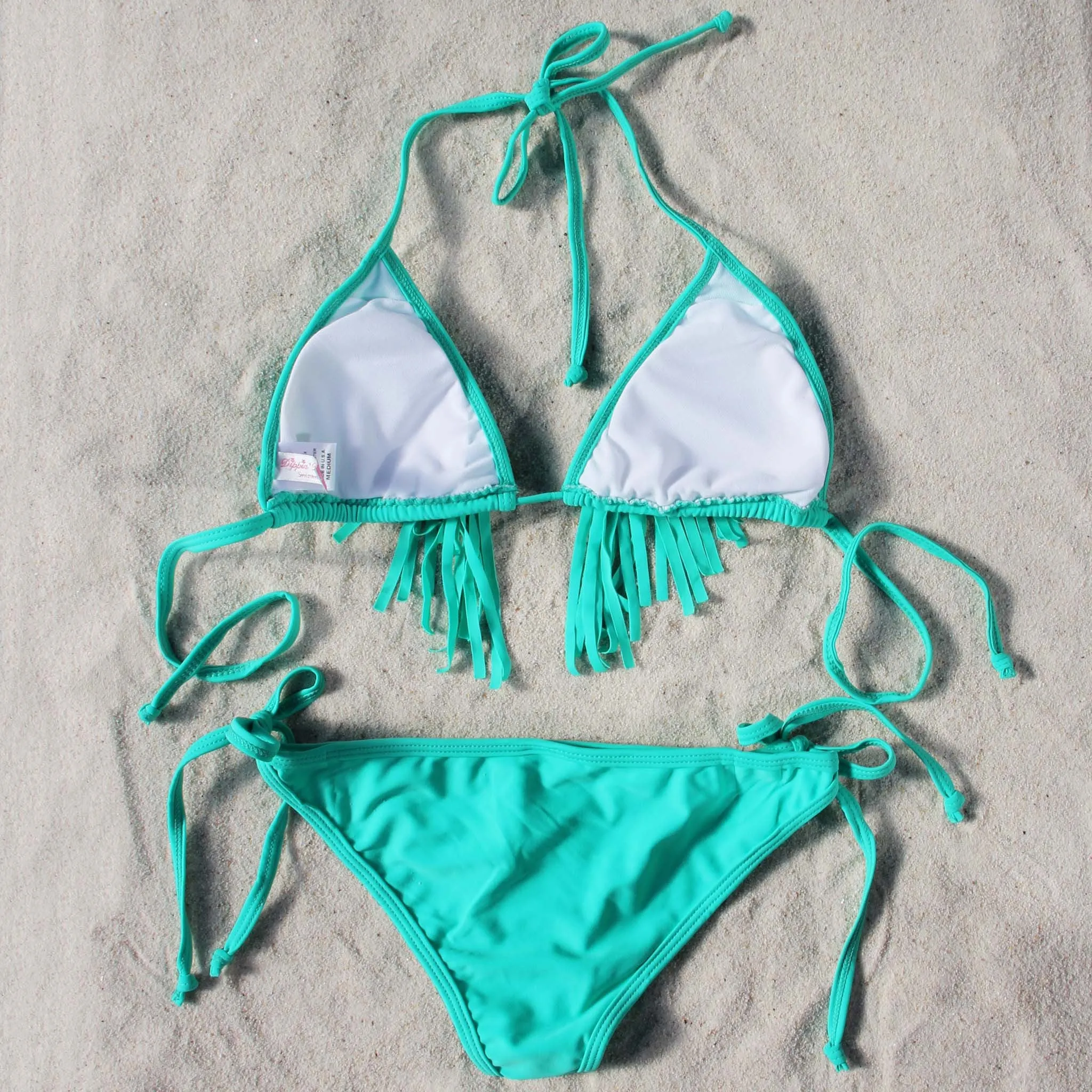 Lagoon Fringe Bikini