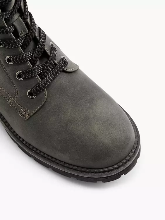 Landrover  Grey Ankle Boot with Buckle Detail