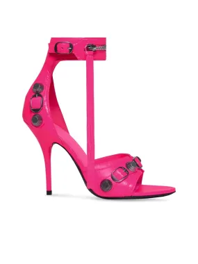 Le Cagole Leather Heel Sandals