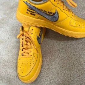 Lemonade' off-white x nike air force 1s