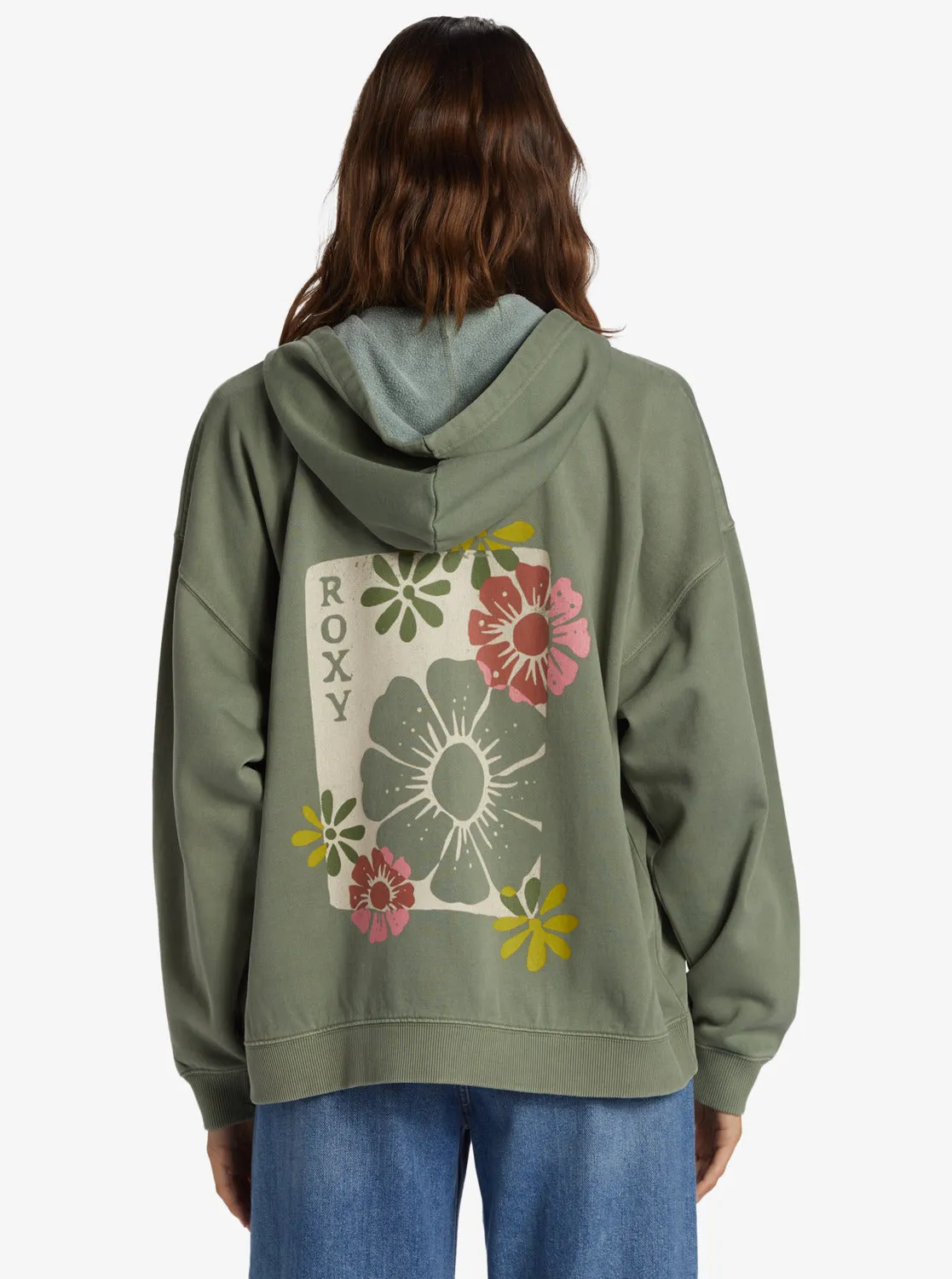 Lineup Oversized Zip Hoodie - Agave Green