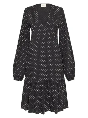 Matin Studio DOT WRAP MINI DRESS