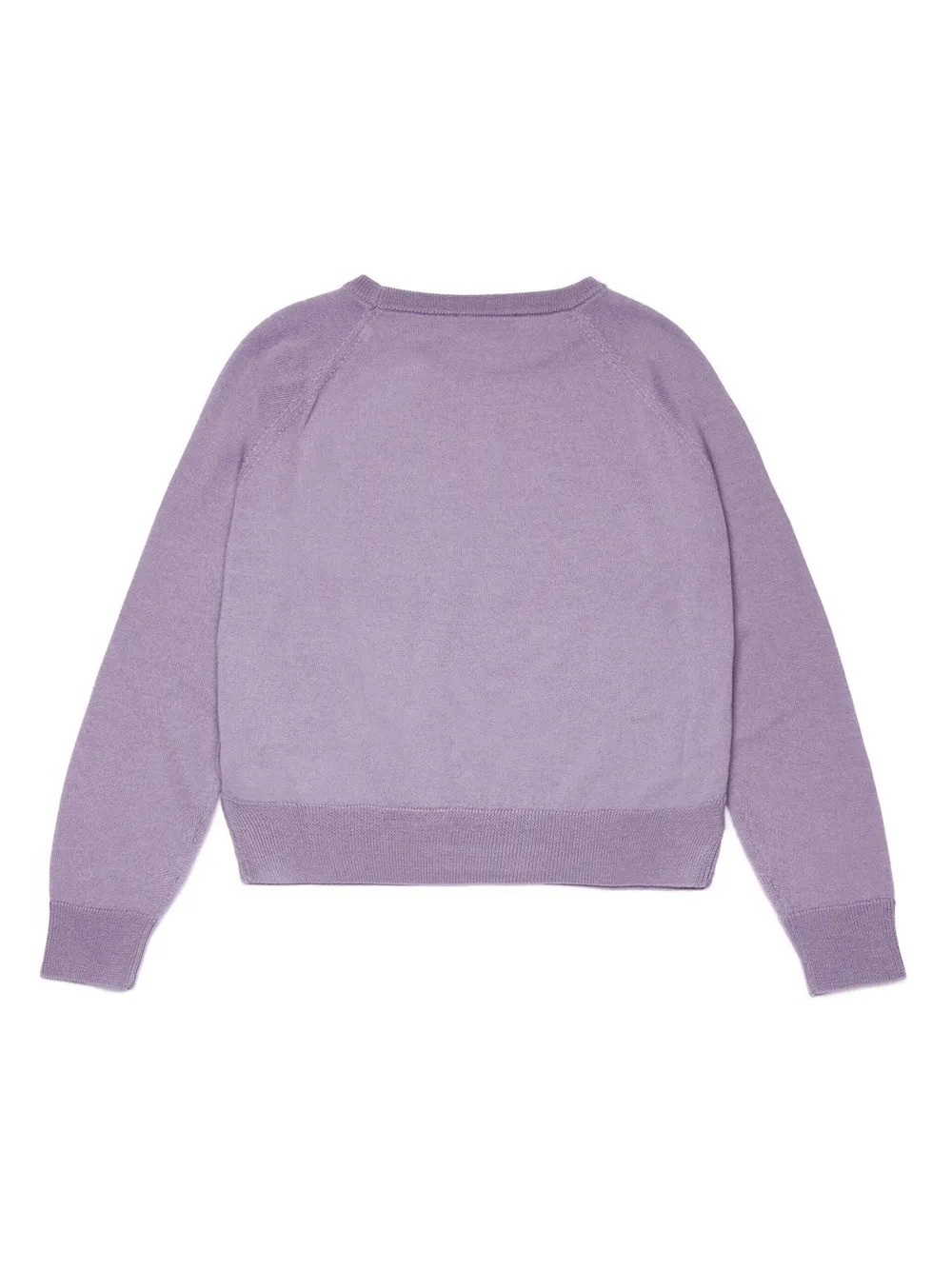 MAX&CO. KIDS Lilac Wool Pullover With Heart