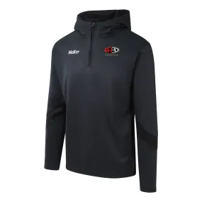 Mc Keever Arklow RFC Core 22 1/4 Zip Hoodie - Adult - Black