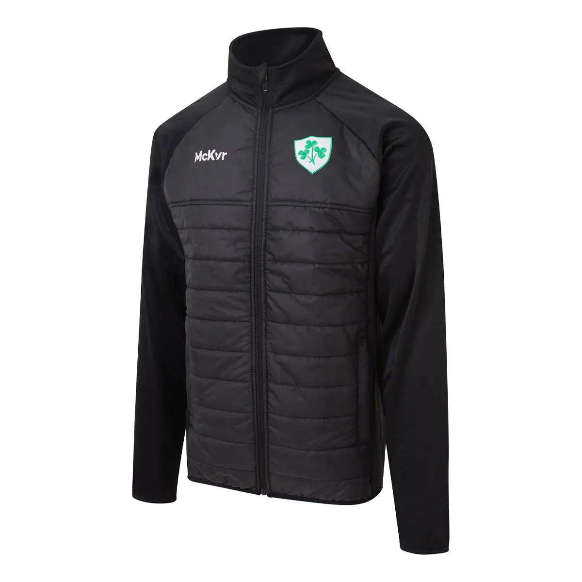 Mc Keever Ireland Supporters Core 22 Hybrid Jacket - Youth - Black