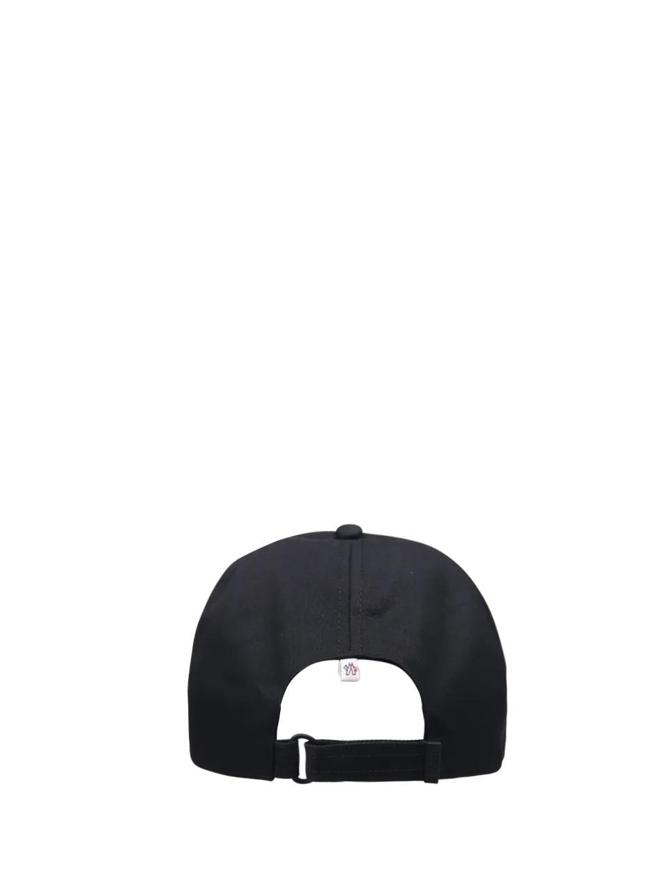 MEN MONCLER GRENOBLE BLACK COTTON BASEBALL CAP